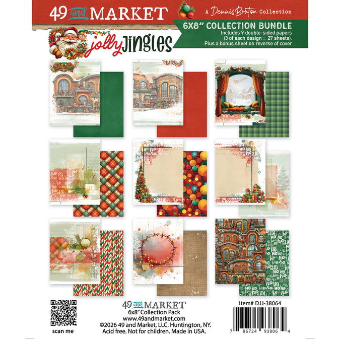 49 and Market Jolly Jingles 6 x 8 Collection Bundle