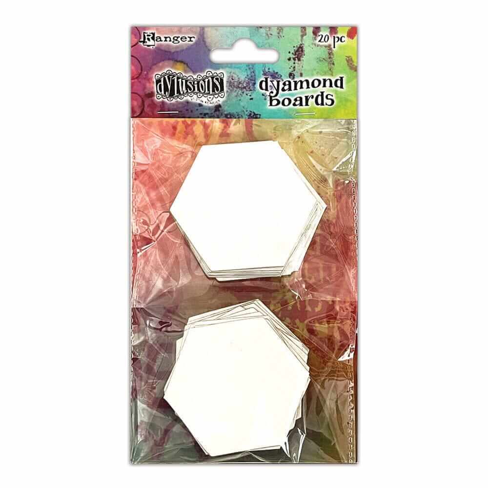 Dylusions "Diamond boards Hexagons "