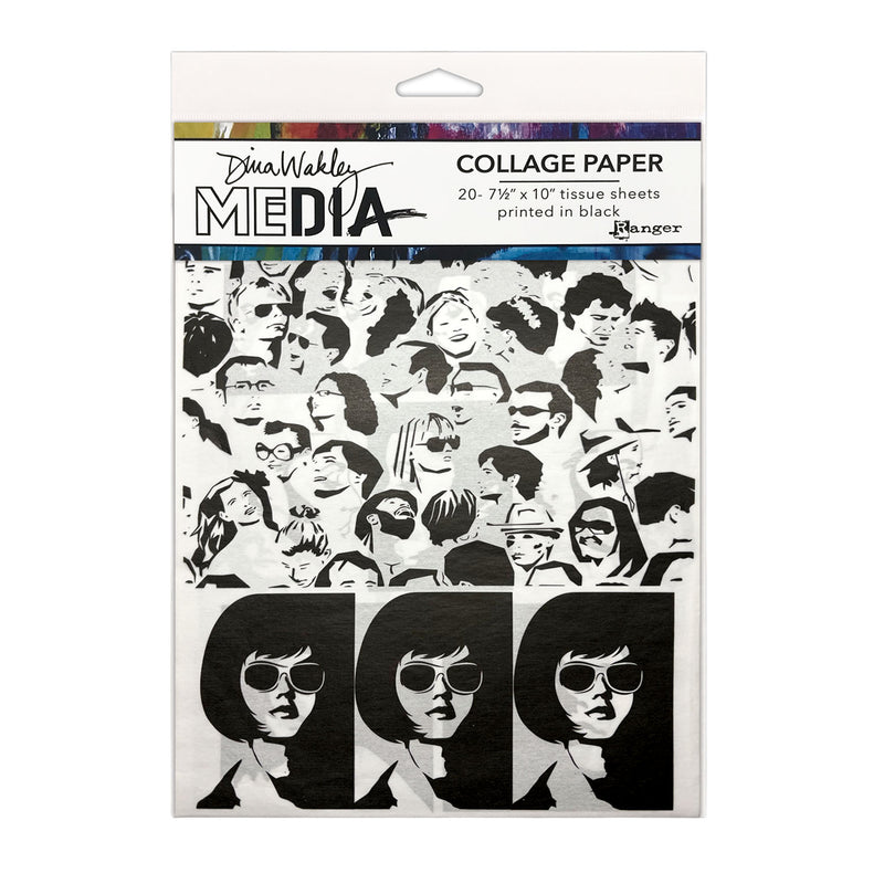 Dina Wakley Media Collage Paper – Bold