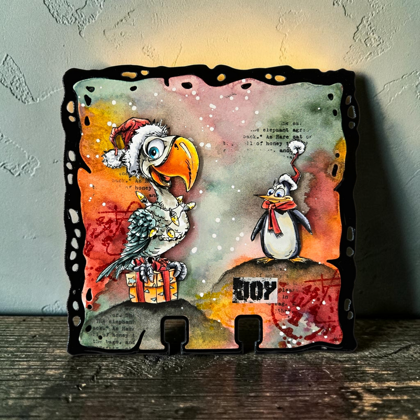 AALL & Create TP-1495 Inset Perch A6 Stamp Set