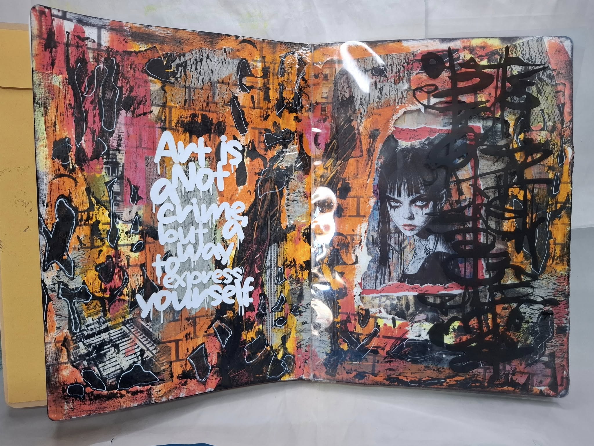 MERRY AND BRIGHT DOWNUNDER KIT MEL JOHNS GRAFFITI GIRL