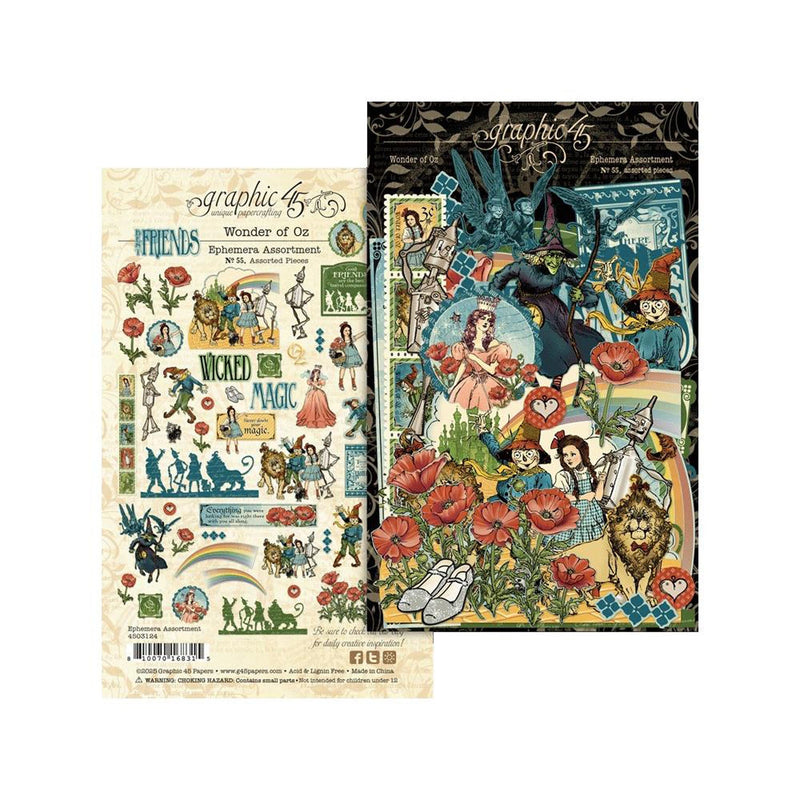 Graphic 45 -   Wonder of Oz Ephemera