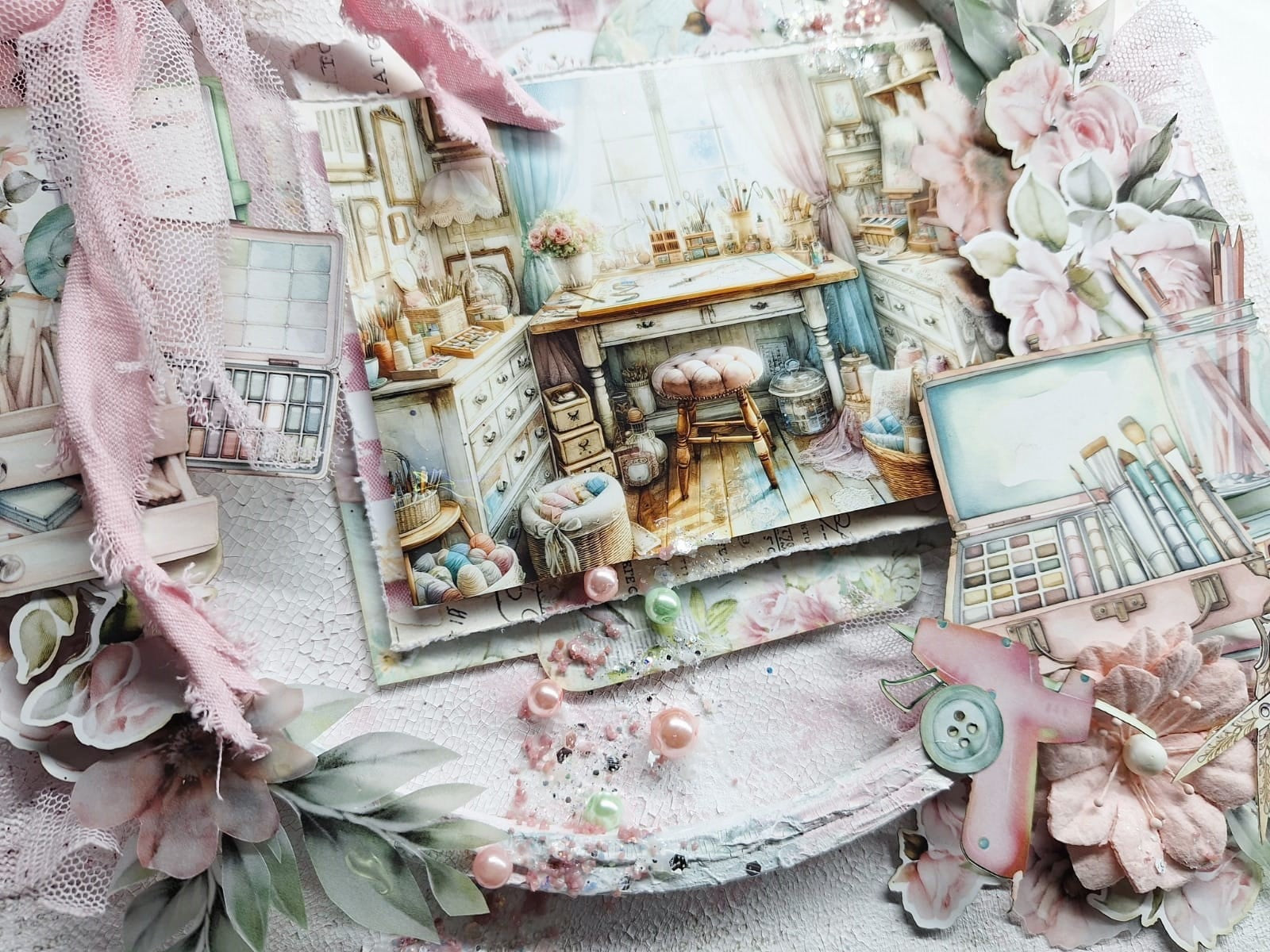 CLAUDIA GUILHAS  ONCE UPON A SPRINGTIME CLASS KIT