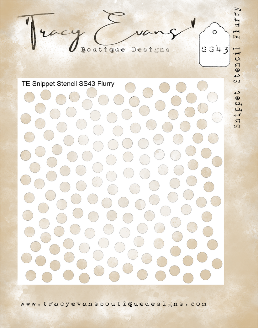TE Snippet Stencil SS43 Flurry