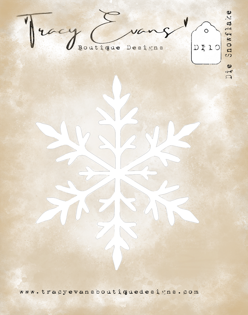 Tracy Evans Boutique Designs DF10 Die Snowflake