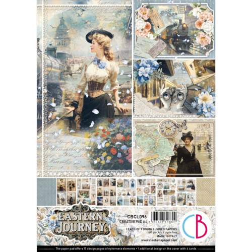 Ciao Bella – Eastern Journey Creative Pad A4 (CBCL096)