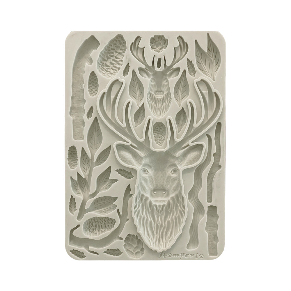 Stamperia - Silicone Mould  - The Owls  House  -Deer
