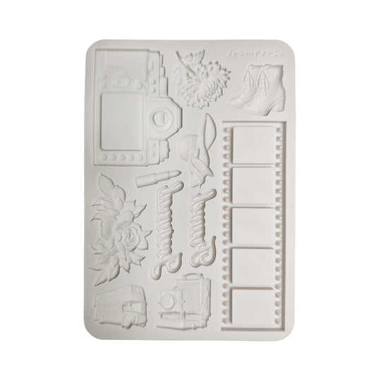 Stamperia Vintage Ephemera Silicone Mould – KACMA622