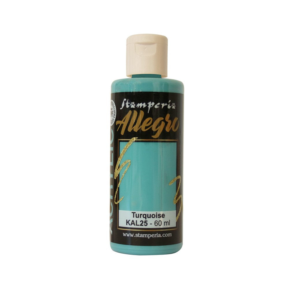 Stamperia Allegro Paint  - Turquoise