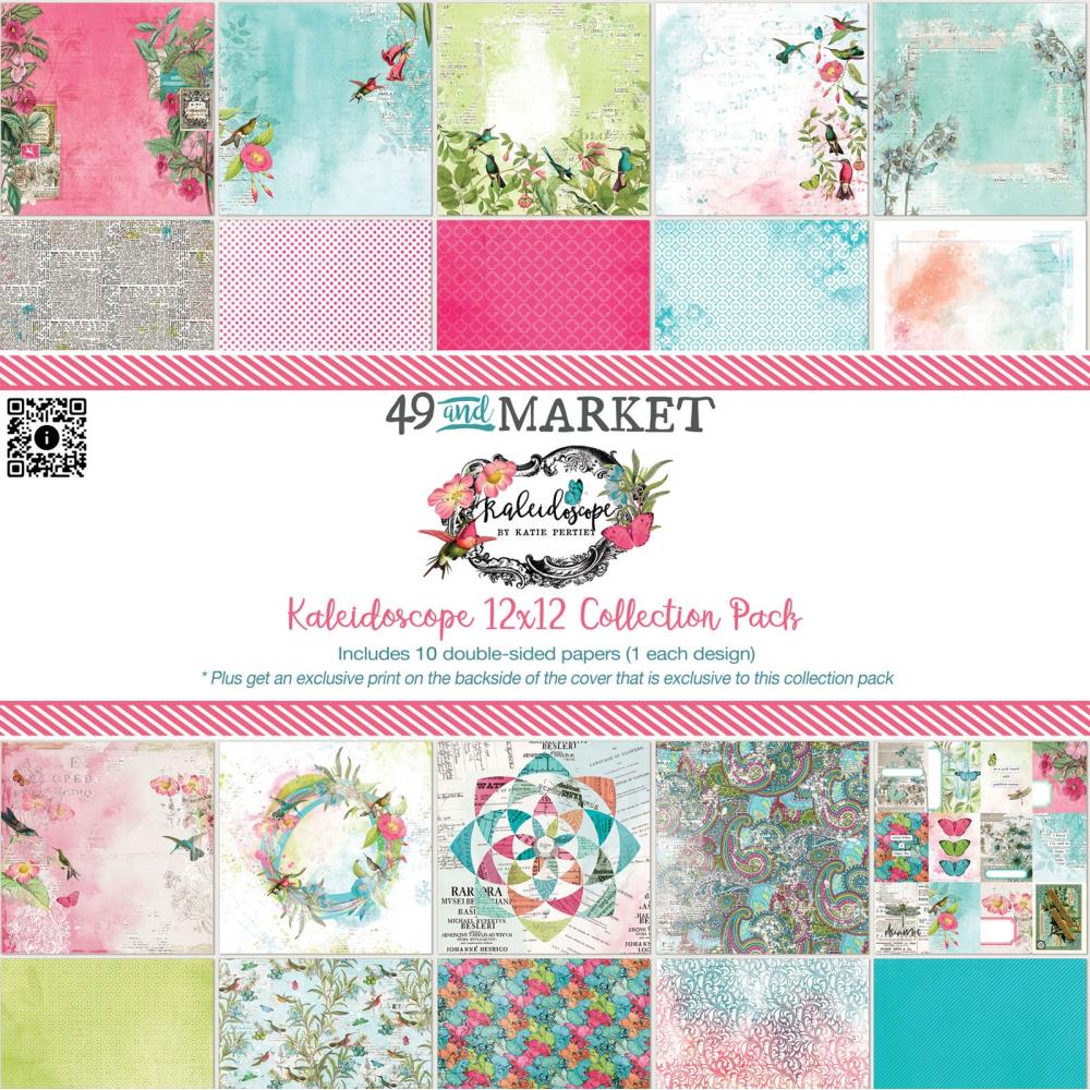 49 and Market "Kaleidoscope" 12 x 12 collection pack