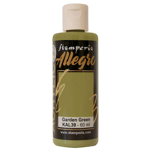 Stamperia Allegro Paint  - Garden Green