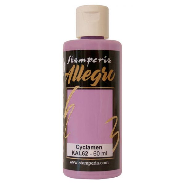 Stamperia Allegro Paint  - Cyclamen