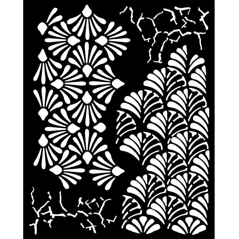 Stamperia Thick Stencil 20x25cm - Mixed Patterns