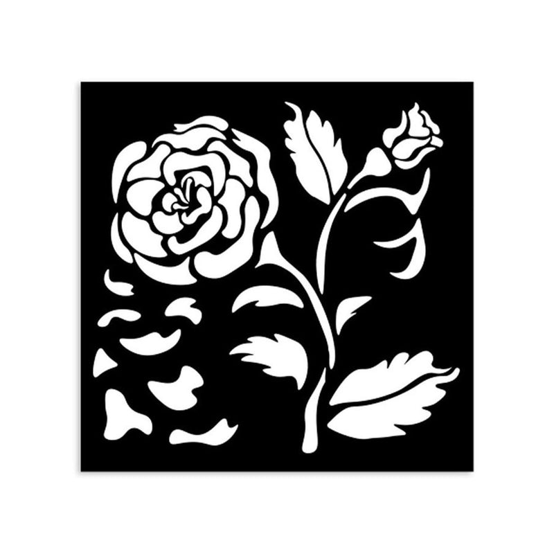 Stamperia - stencils   - House of Roses -