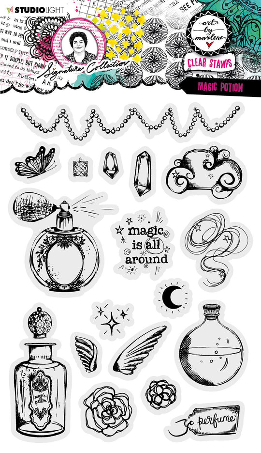 Art By Marlene - Clear Stamp - Magic Potion