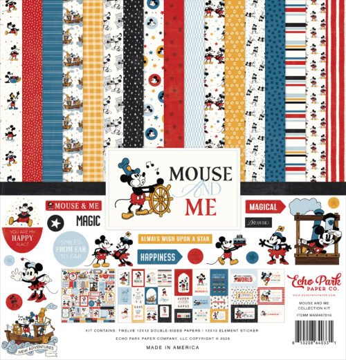 Echo Park – Mouse and Me Collection Kit 12x12 (MAM487016)