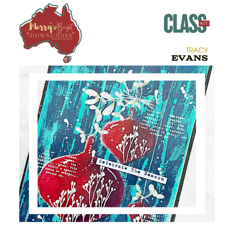 MERRY AND BRIGHT DOWNUNDER KIT Tracy Evans