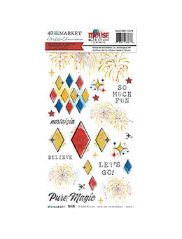 49 and Market – Mouse & Co. – Blendable Rub-On Transfers