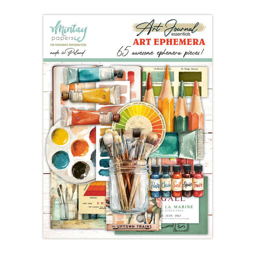 Mintay   -  Art Journal Esssentials  - Art Ephemera