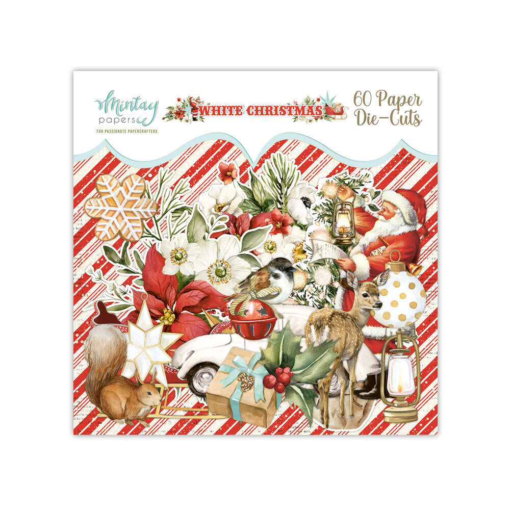Mintay Papers  White Christmas - Die cuts