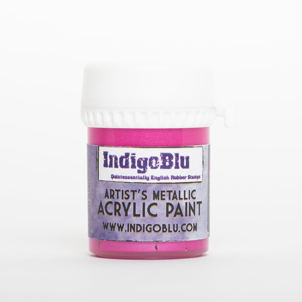 IndigoBlu   Artists - Metallic   Acrylic Paint  Made Em Blush