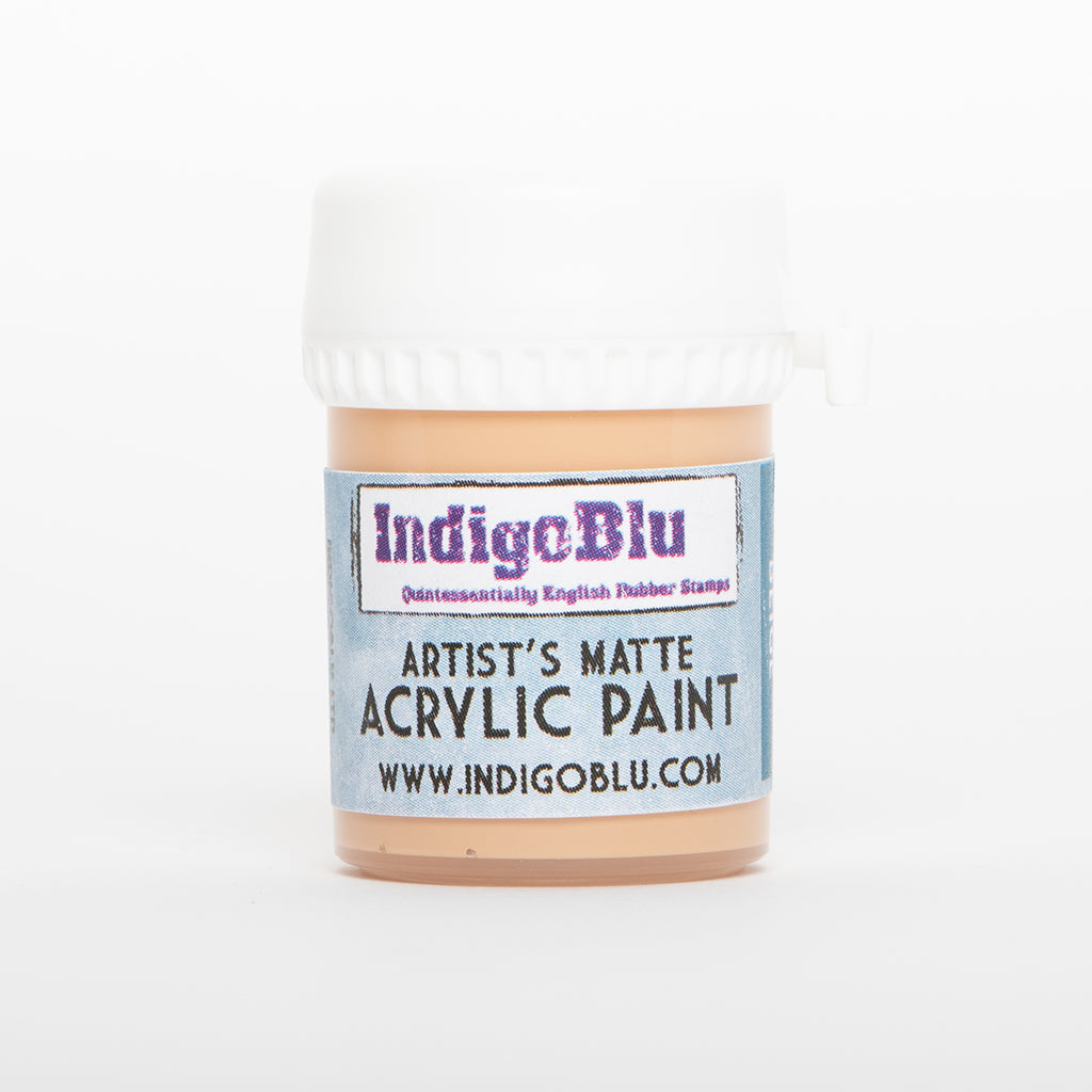 IndigoBlu   Artists -  Matt Acrylic Paint  Medium Beige