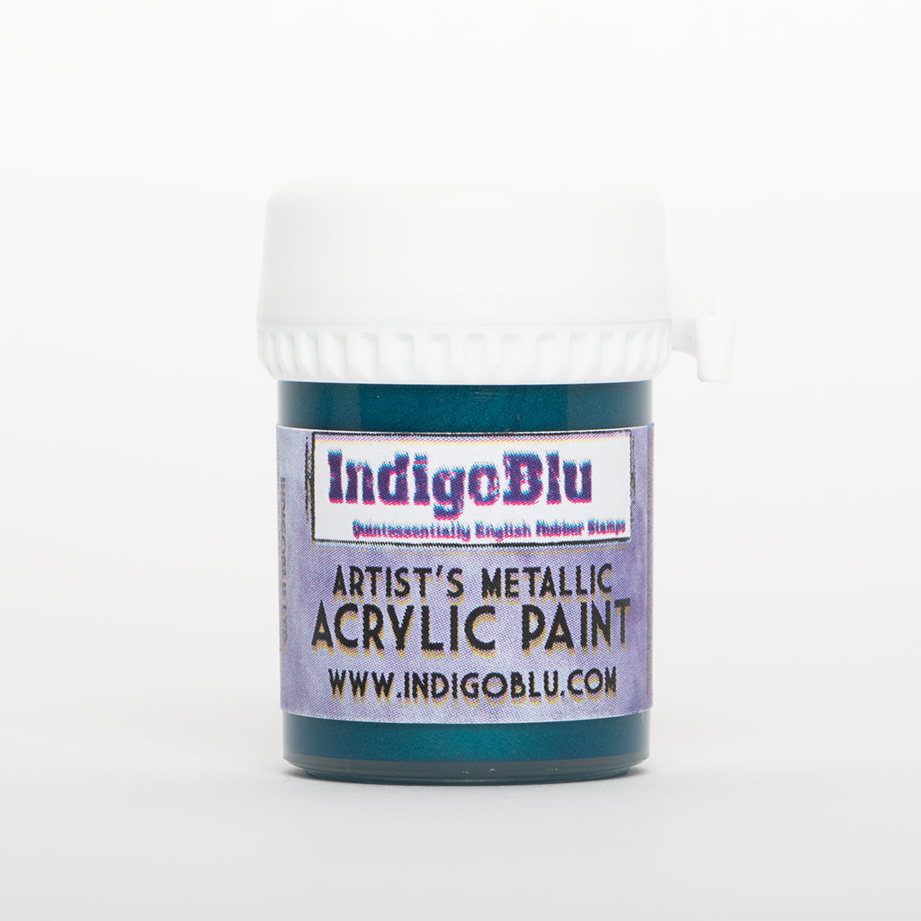 IndigoBlu   Artists - Metallic   Acrylic Paint  Merlin