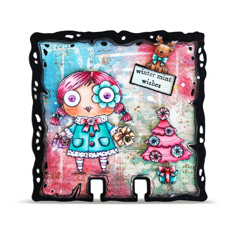 AALL & Create TP-1395 Winter Mint A7 Stamp Set