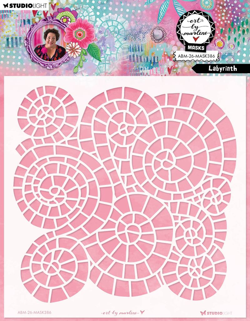 Art By Marlene - Mask -Ladyrinth