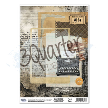 3 Quarter Designs - Rice Paper - Tales Rice Paper