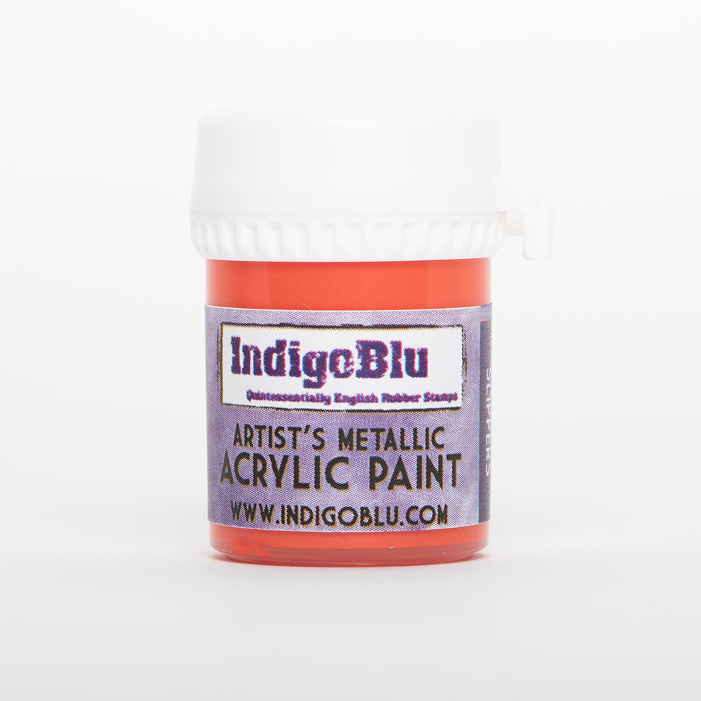 IndigoBlu   Artists - Metallic   Acrylic Paint  Ruby Slippers