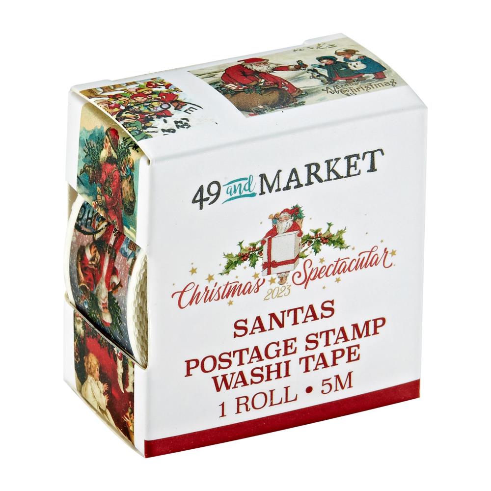 49 and Market Vintage Artistry Christmas Spectacular - Washi tape Stickers