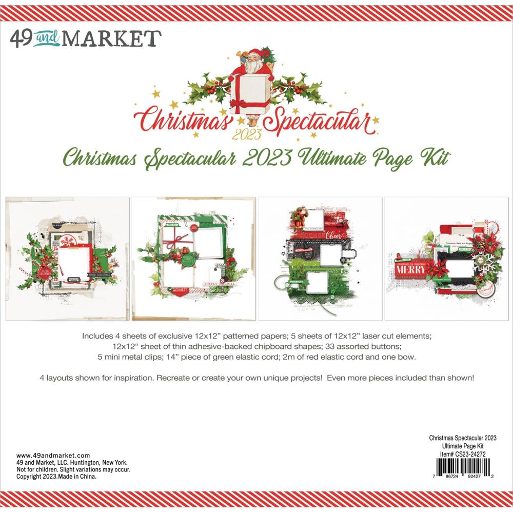 49 and Market - Christmas Spectacular Ultimate Page Kit