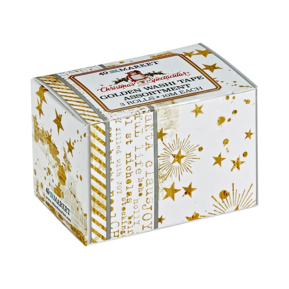 49 and Market Vintage Artistry Christmas Spectacular -Golden  Washi tape
