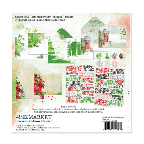 49 and Market - Christmas Spectacular Collection  Card Kit