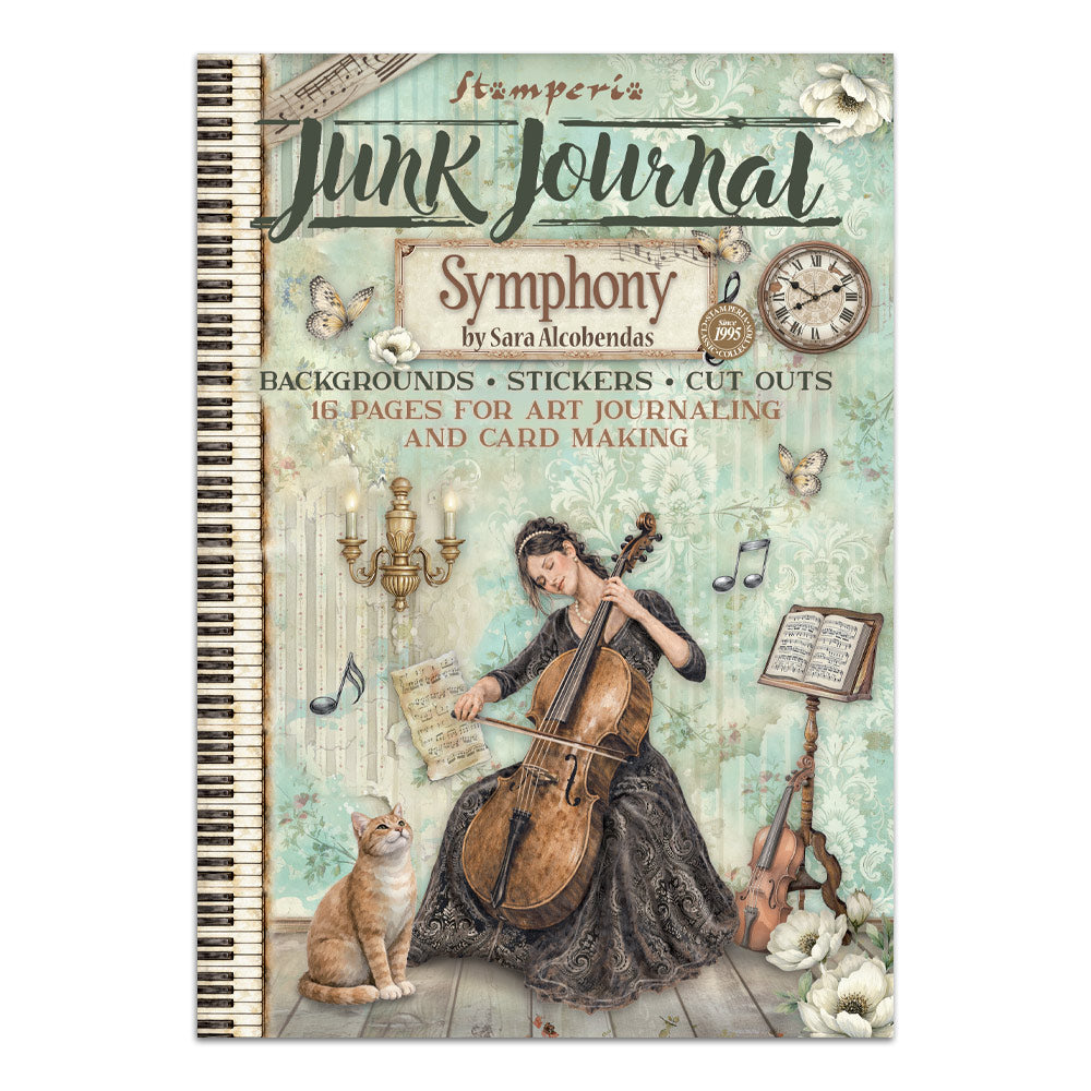 Stamperia Junk Journal - Symphony by Sara Alcobendas
