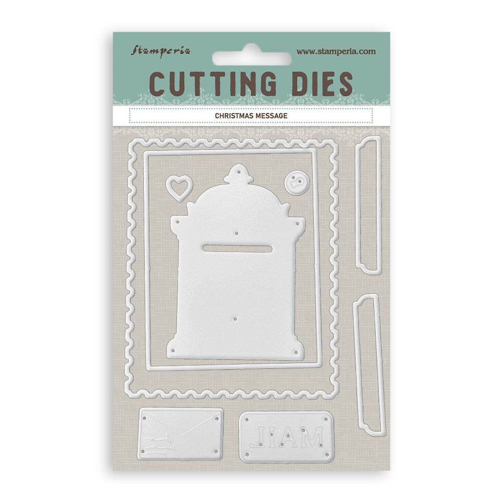 Stamperia Cutting Dies – Christmas Message