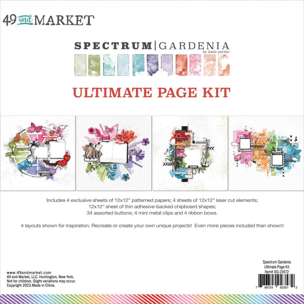 49 & Market-  Spectrum Gardenea   -   Ultimate page Kit