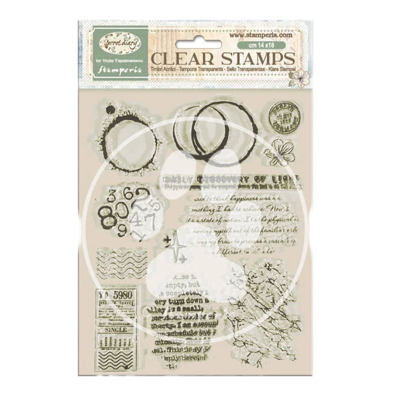 Stamperia - Stamp -  Secret Diary
