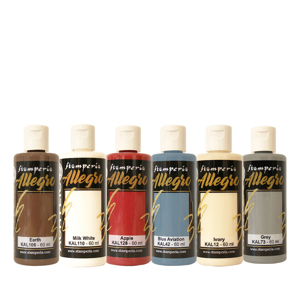 STAMPERIA - Allegro  Paints -  Family collection
