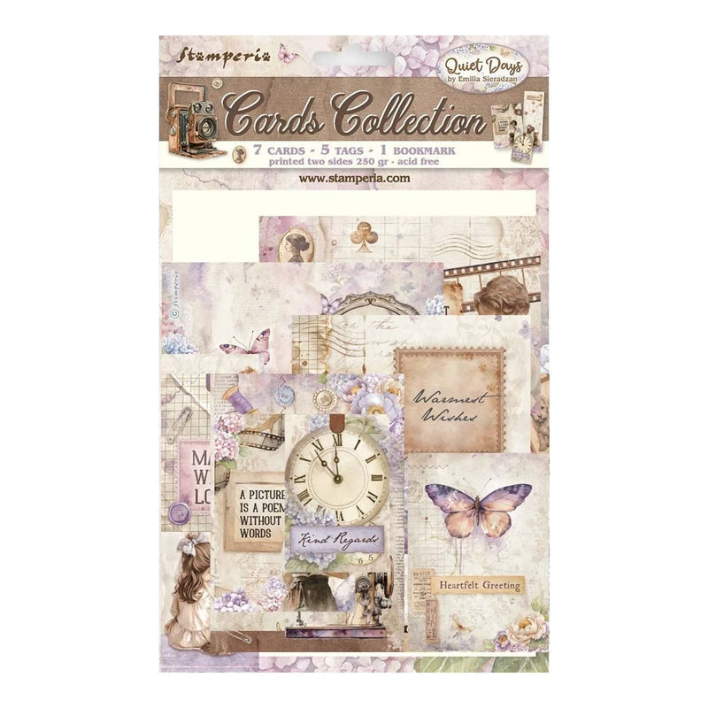 Stamperia - Card Collection   - Quiet Days