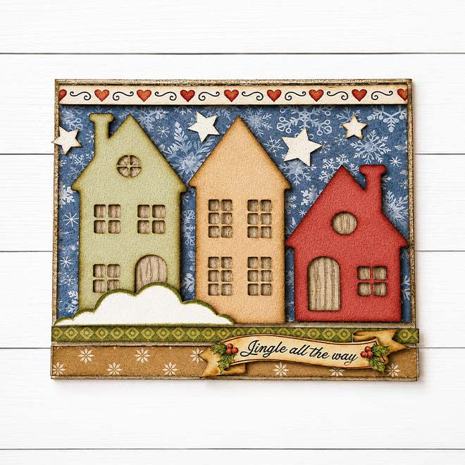 Stamperia Christmas Laser Cut Paper Shapes