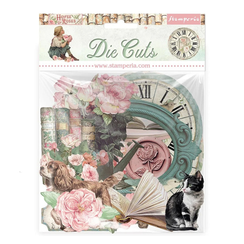Stamperia - Die Cuts  - House of Roses