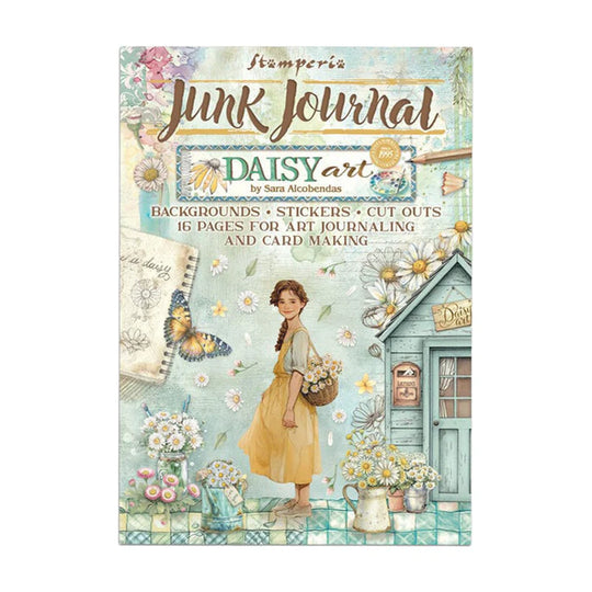 Stamperia Junk Journal – Daisy Art by Sara Alcobendas