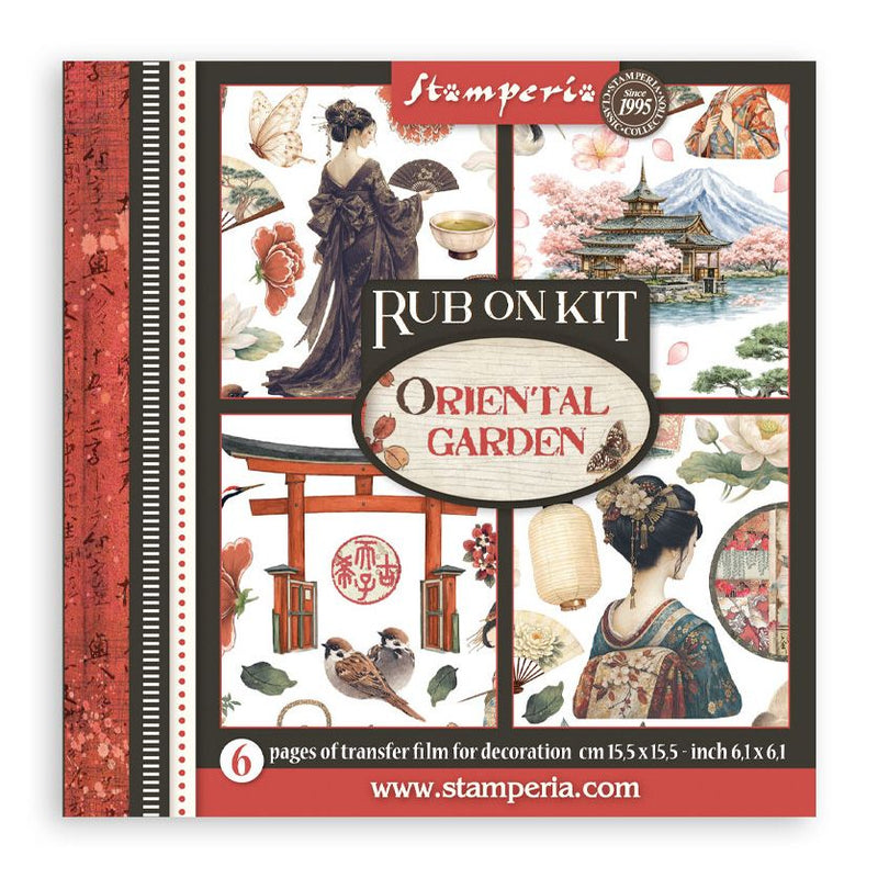 Stamperia Rub On Transfer - Oriental Garden