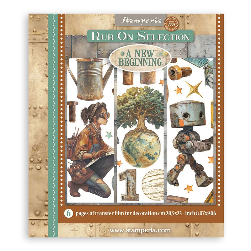 Stamperia - A New Beginning - Rub ons