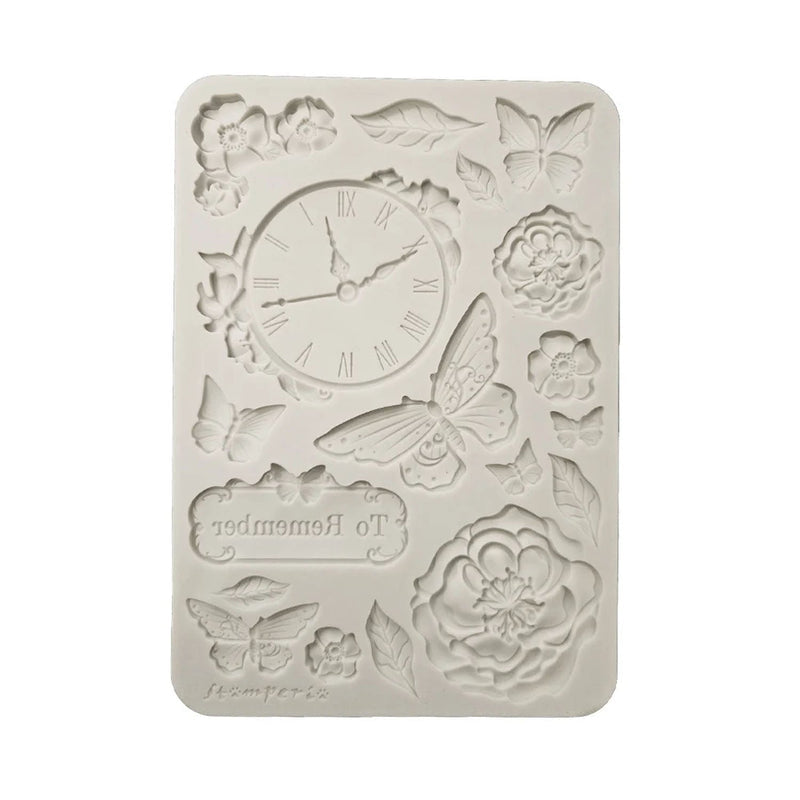 Stamperia - Silicone Mould     - Quiet Days - Clock