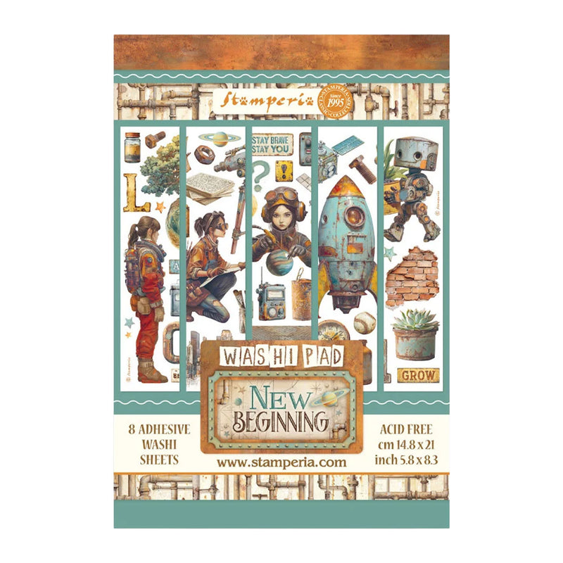 Stamperia - A New Beginning - Washi Pad