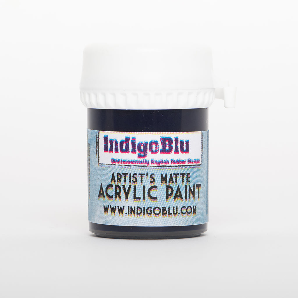 IndigoBlu   Artists -   Matt Acrylic Paint  Stroke of Midnight
