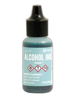 Alcohol Ink Aqua